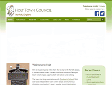 Tablet Screenshot of holttowncouncil.org